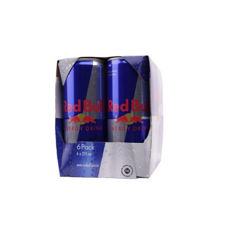 Energetico red bull trad 250ml 6un 360-47