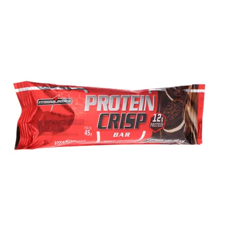 Barra De Proteína Nutrata Crisp Cookies And Cream 75g 360-33