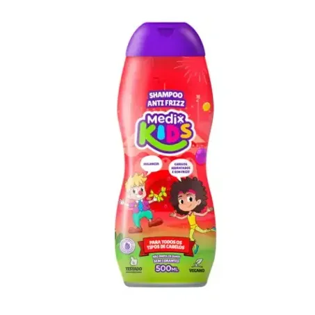 Shampoo Medix Kids 500ml Anti Frizz Melancia