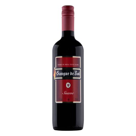 Vinho Brasileiro Tinto Suave Sangue de Boi