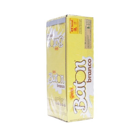 Chocolate Baton Garoto Branco Caixa com 30un - 480gr 360-10