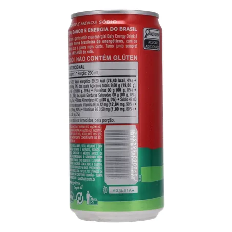 Energético Baly Melancia Lata 250ml 360-21