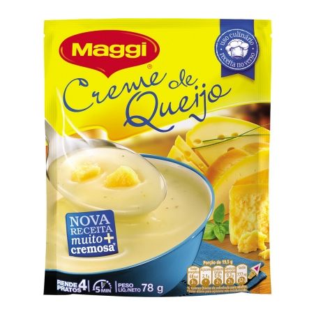 CREME MAGGI QUEIJO 78G