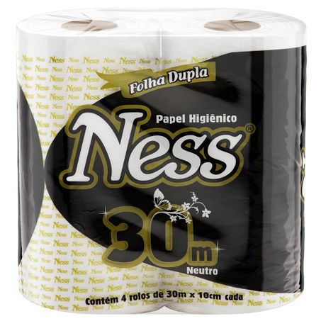 PAPEL HIG NESS 30M FOL DUPL NEUTRO 04UN 360-1