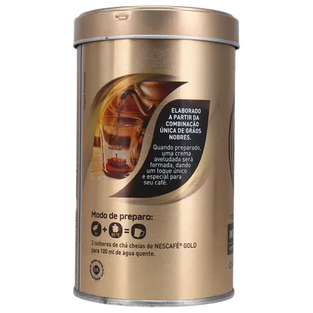 Café Nescafé Gold Espresso Intensidade 9 Lata 100G 360-25