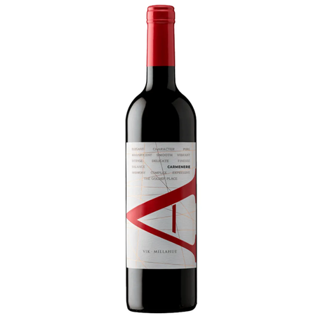 VINHO CHILENO VIK A CARMENERE TT 750ML