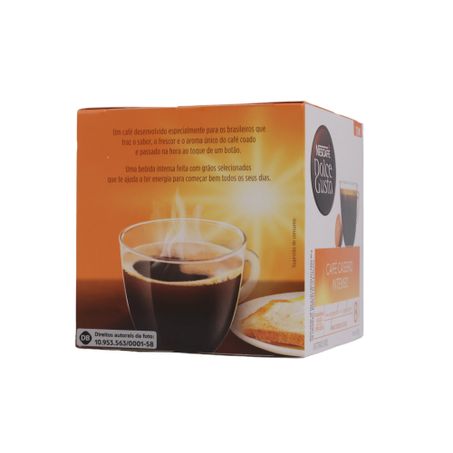 Cápsula Dolce Gusto Caseiro Intenso C/10 90g 360-48