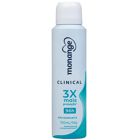 Desodorante aerosol monange clinical 150ml revigora