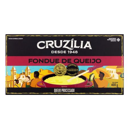 Fondue de queijo cruzília 400g