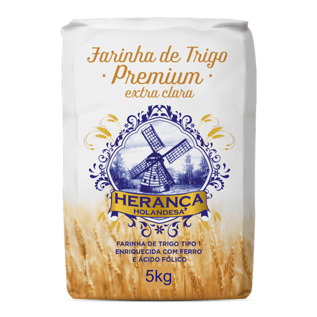 Farinha de trigo herança holandesa premium 5kg