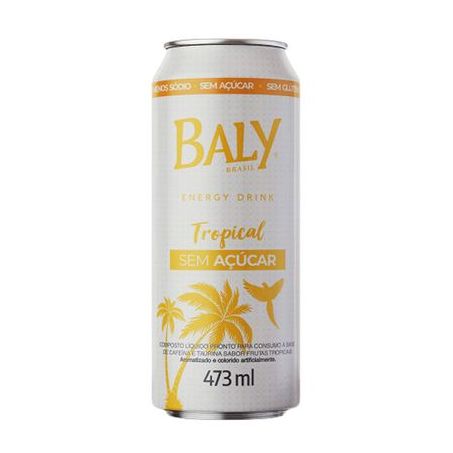 ENERGY DRINK BALY BRASIL FRUTAS TR S/ACUCAR 473 ML