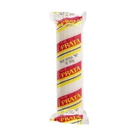 VELAS PRATA M 250 GR
