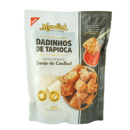 Dadinhos tapioca mandiok queijo coalho 400g