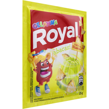 Gelatina Royal 25g - Abacaxi