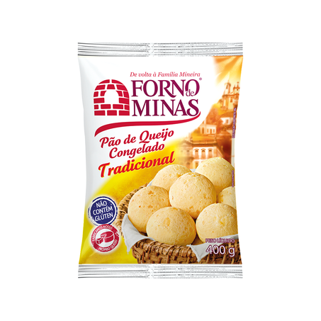PÃO DE QUEIJO FORNO DE MINAS COQUETEL 400G
