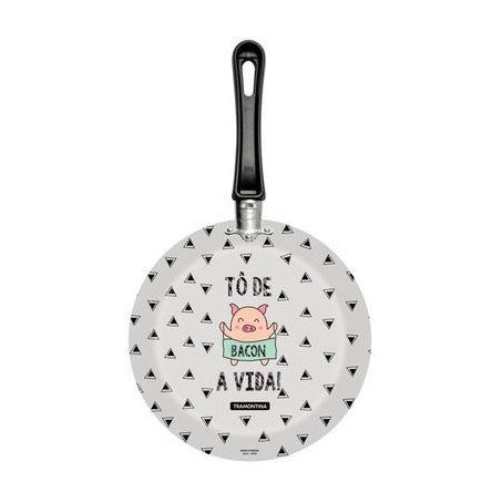 Frigideira alum 24cm coracao/fogao tramo