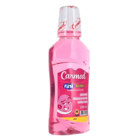 Enxaguante Bucal Infantil Carmed Fini Beijos 250ml 360-33