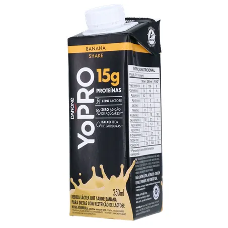 Bebida Lactea Danone Yopro 15 Banana 250ml 360-3