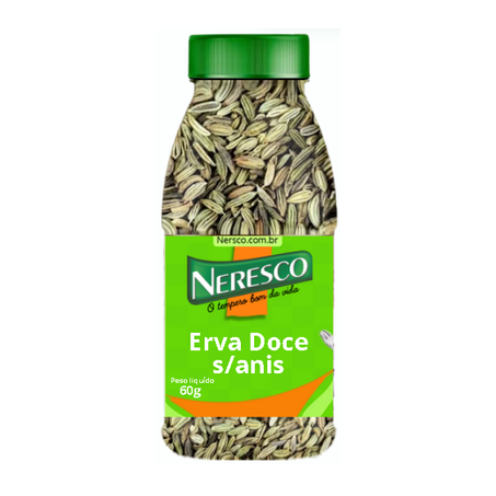ERVA DOCE NERESCO SEM ANIS PT 60G