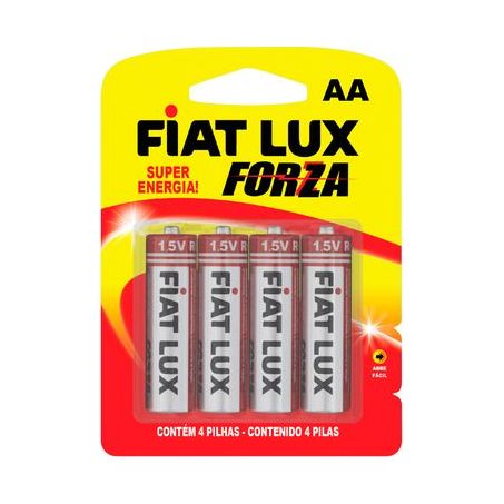 Pilha Fiat Lux Aa R6 C 4