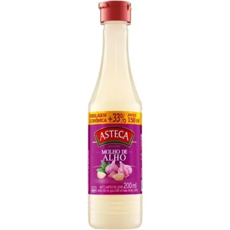 Molho de Alho Asteca 200ml