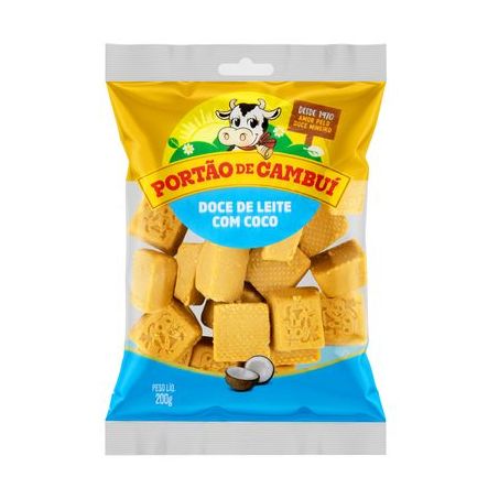 DOCE DE LEITE COM COCO 200G - PORTAO DE CAMBUI