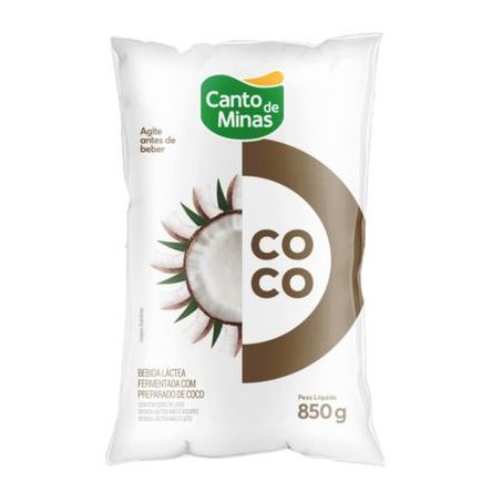 BEBIDA LACTEA CANTO DE MINAS COCO SACO 1L