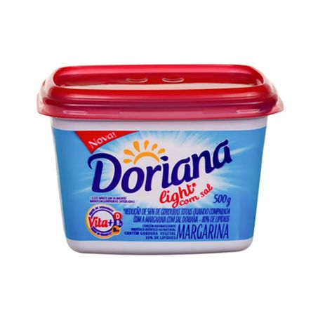 Margarina doriana light c/sal 500g
