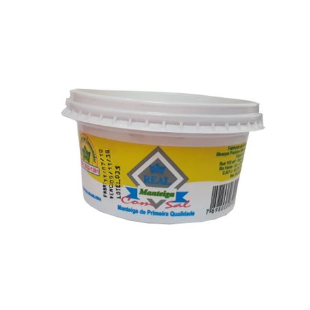 Manteiga leite real 200g