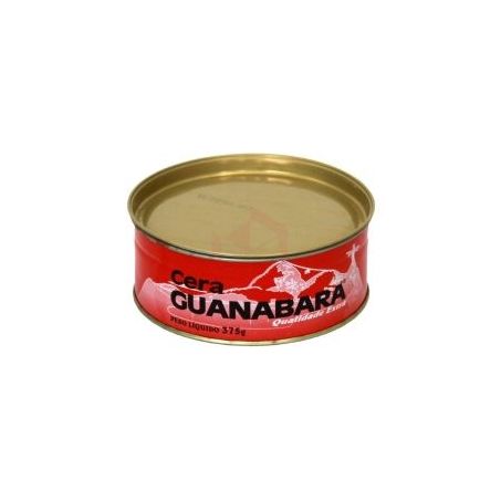 Cera em pasta vermelha guanabara 375g