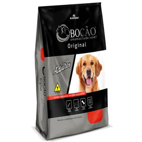 RACAO BOCAO P/ CAES ADULTO ORIGINA 7KG