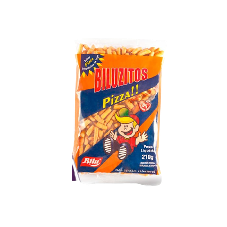 Salgadinho biluzitos pizza 170g