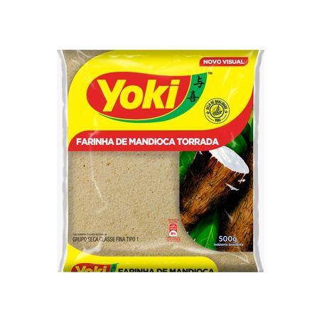 Farinha de mandioca yoki 500g torrada