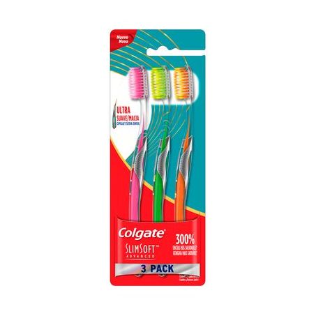 ESCOVA DENTAL COLGATE SLIM SOFT ADVANCE C/3U