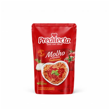 MOLHO TOMATE PREDILECTA SACHE TRADICIO 300G
