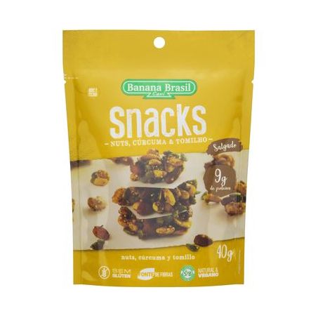 Snacks b brasil curcuma/tomilho 40g