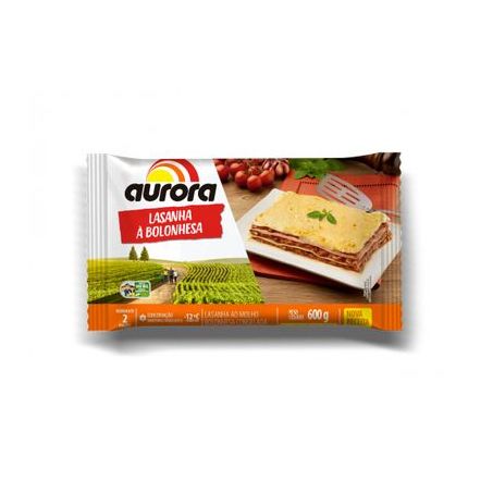 LASANHA AURORA BOLONHESA 600G