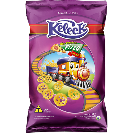Salgadinho Keleck Max Pizza 150G