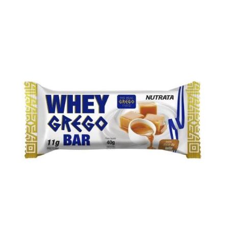 BAR PROT NUTRATA GREGO DOCE DE LEITE 11G