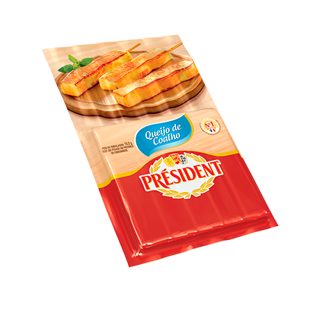 QUEIJO PRESIDENT COALHO ESPETO