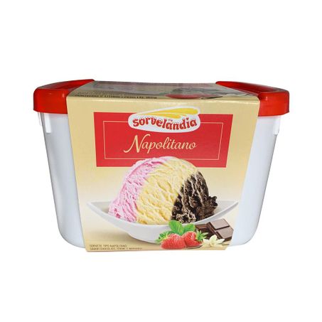 SORVELANDIA SORVETE POTE NAPOLITANO 2L