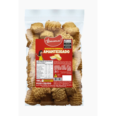 Biscoito Boccone Colonial Amanteigado 480G