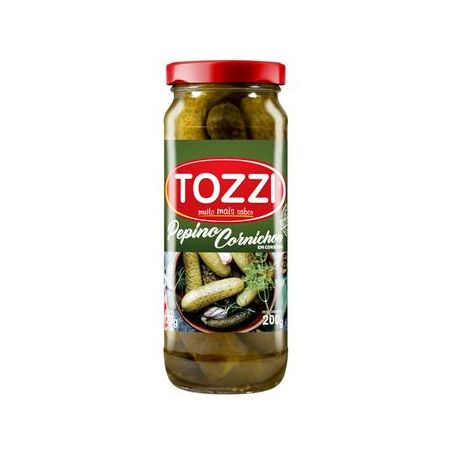 PEPINOS  EM CONSERVA TOZZI 200GR