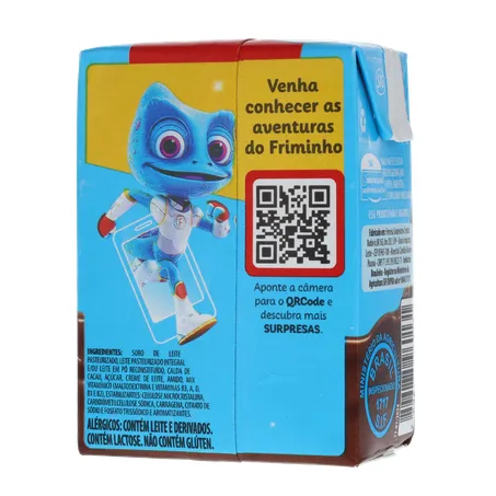 Bebida Láctea Friminho Chocolate Tetra Pack 200Ml 360-20