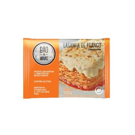 Lasanha Bão De Minas De Frango 500g