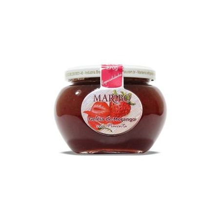 Geleia Maribo morango e pimenta 270g