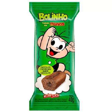 Bolo Mini Casa Suiça T. Monica 40g Chocolate
