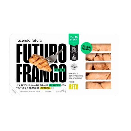 Frango tiras fazenda do futuro 200gr