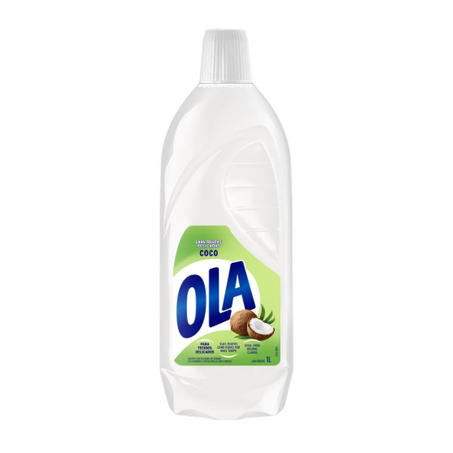 LAVA ROUPAS LÍQUIDO 1L COCO OLA