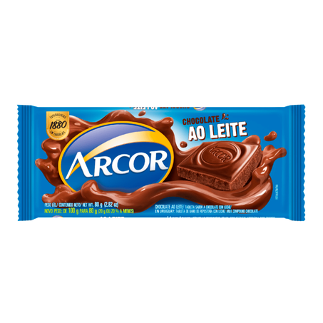 CHOCOLATE AO LEITE ARCOR